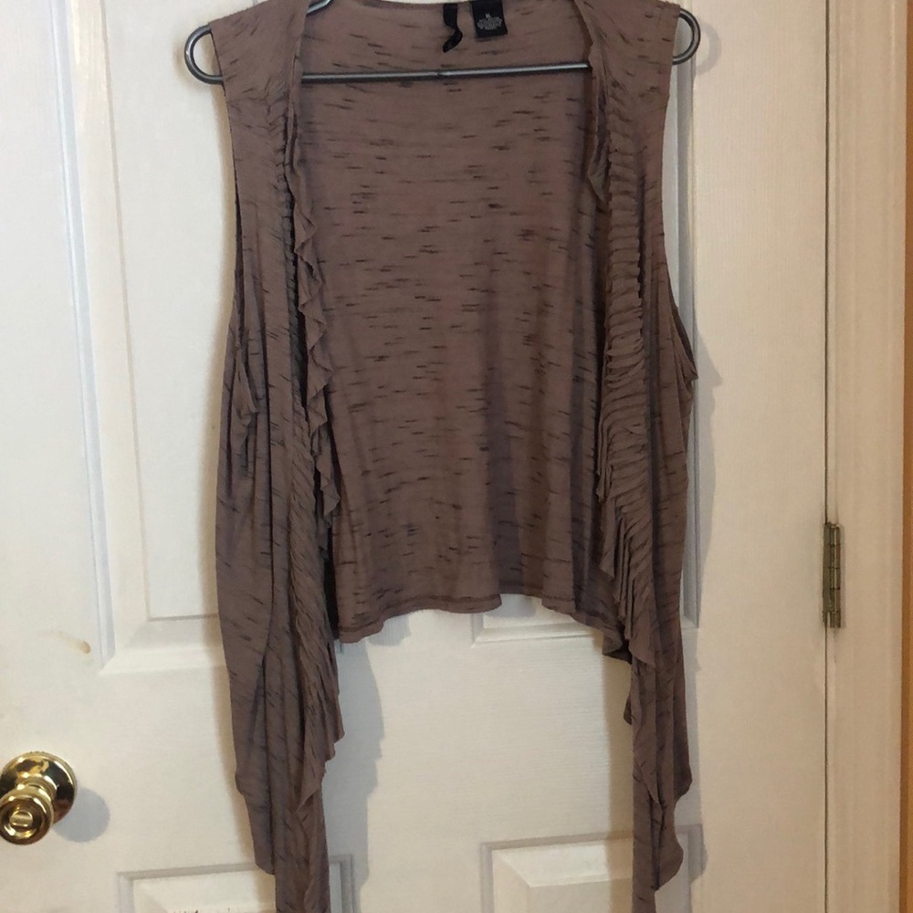 Sleeveless Cardigan